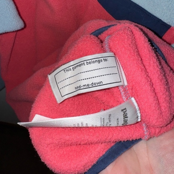 Patagonia Synchilla SNAP-T Fleece Pullover Size Girls XXL 16/18 Ladies Medium - Picture 6 of 8